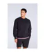 Mens Jonah Organic Sweatshirt Black Animal-1