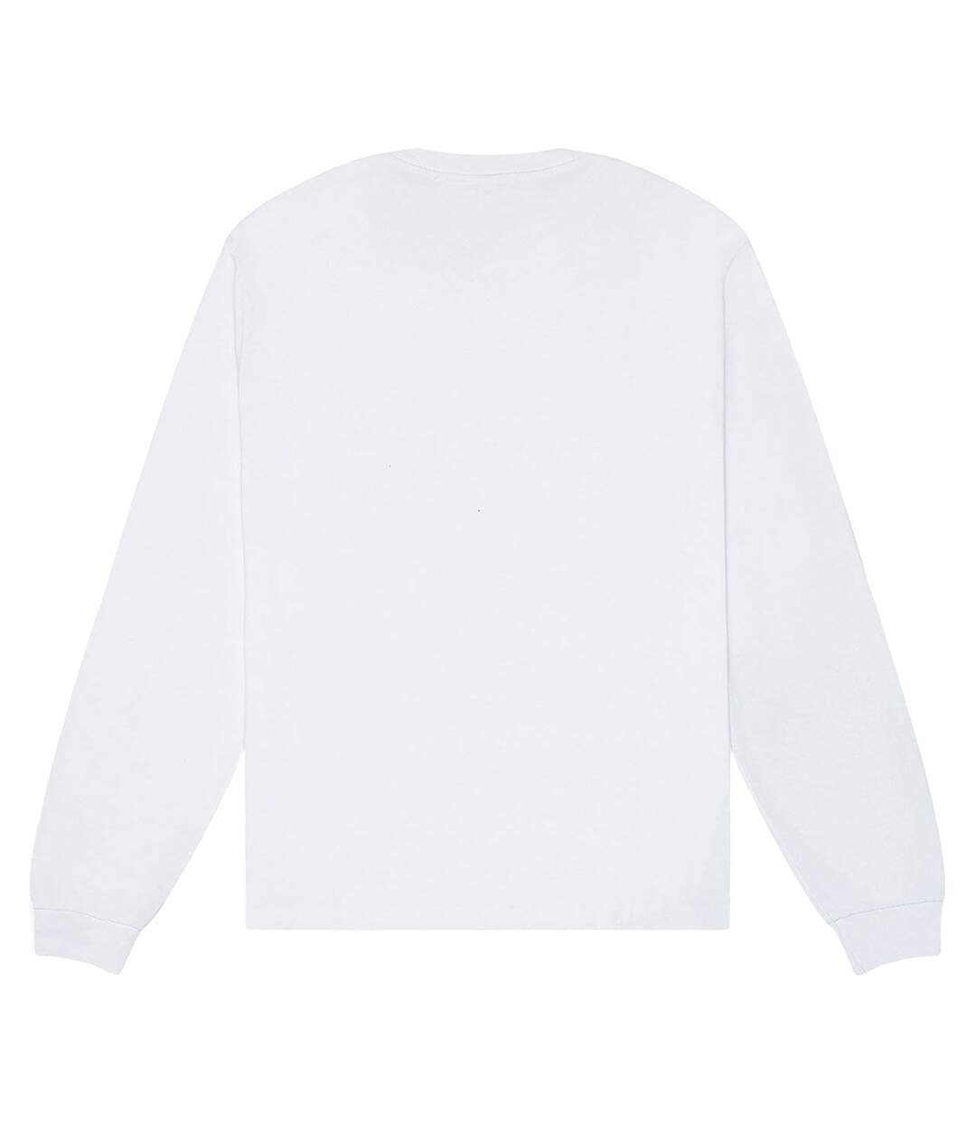 Unisex Adult Heavyweight Boxy Long-sleeved T-shirt White Bella + Canvas-2