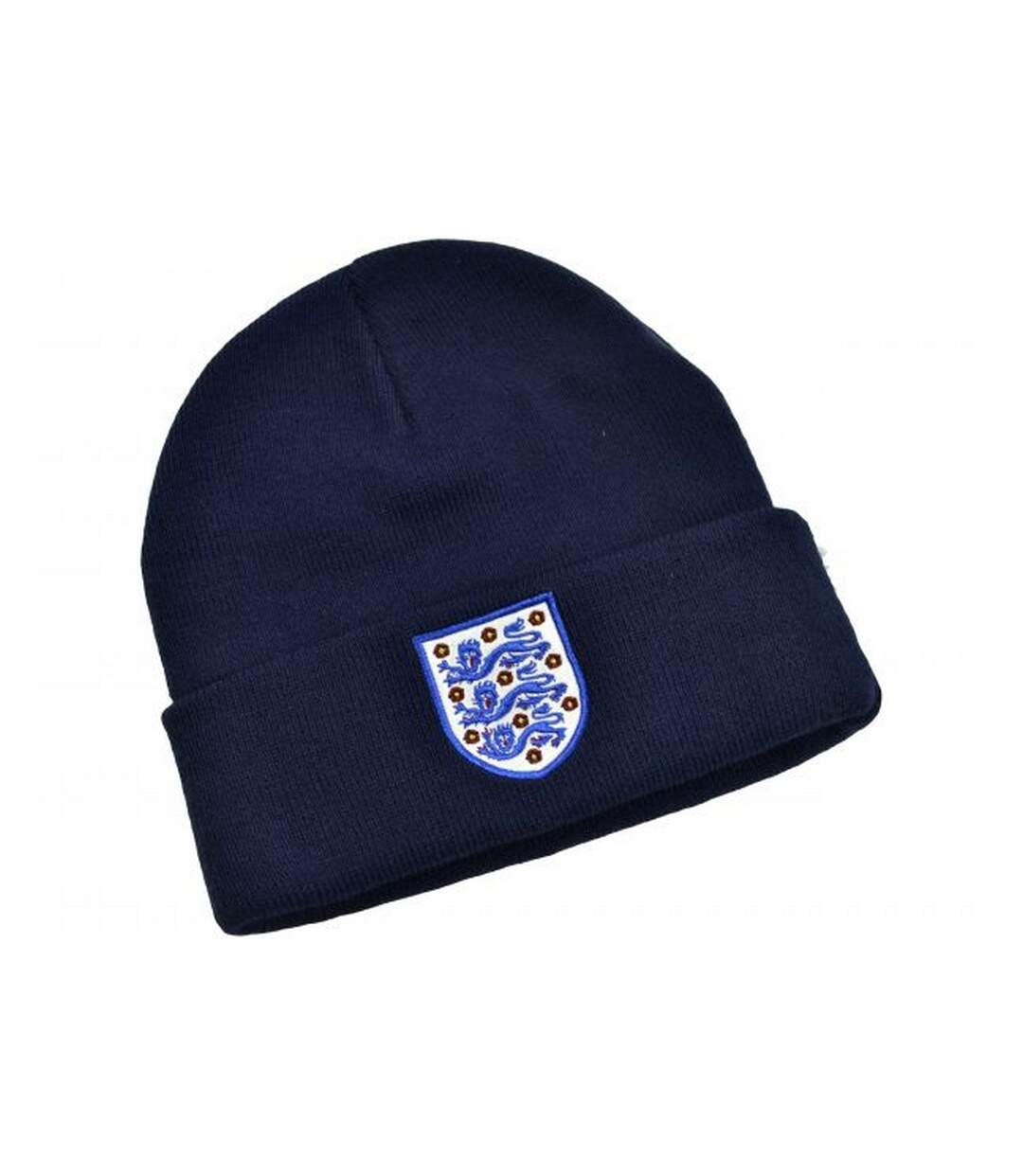 England FA Crest Knitted Beanie (Navy)