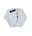 Disney Sweat-shirt de Noël Fée Clochette Femme/Ladies (Blanc) - UTBI40882-1