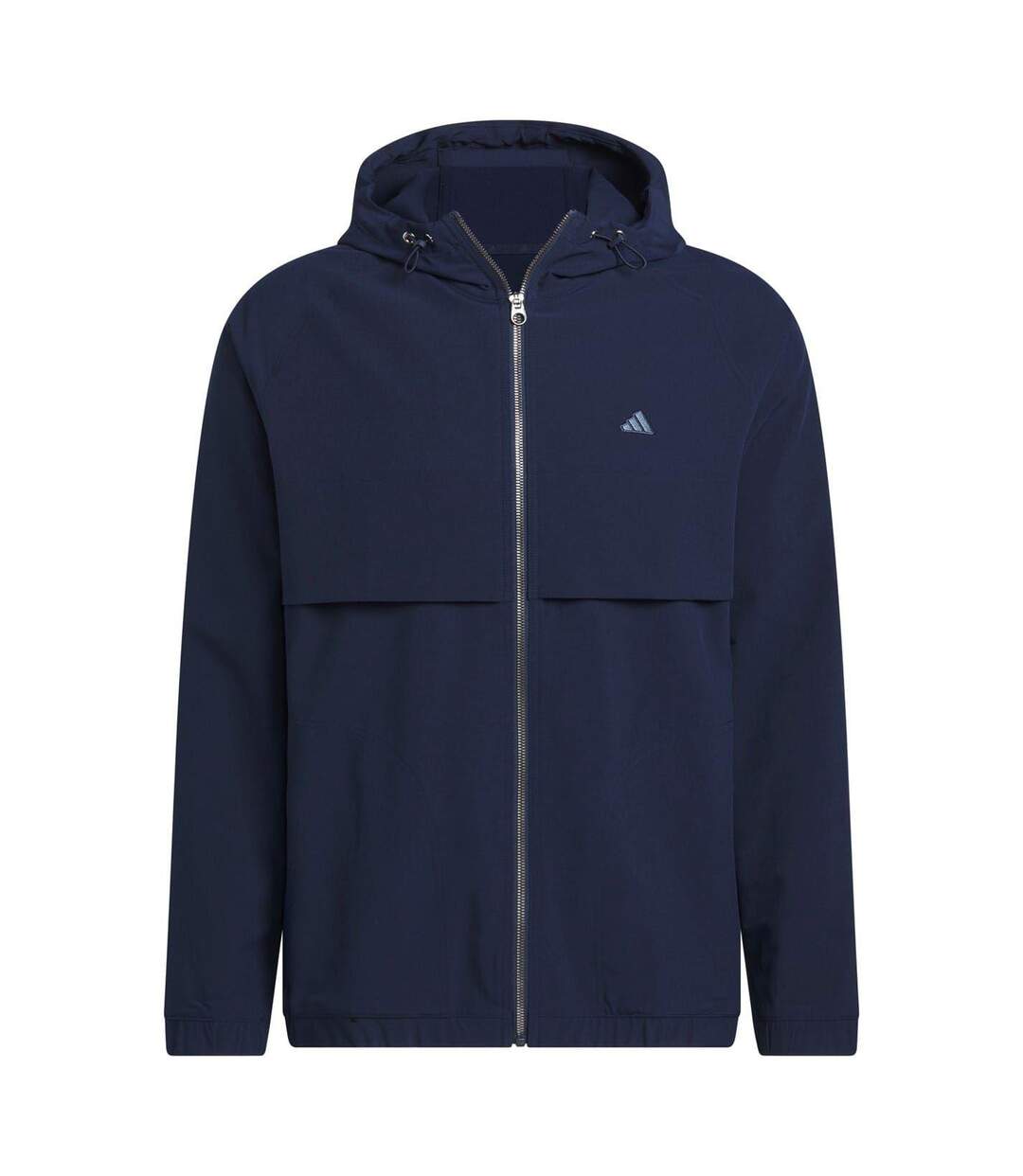 Mens Go-to Logo Full Zip Jacket Navy Adidas-2