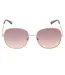 Lunettes De Soleil Motif Fumé Dégradé Femme Taille Unique Jaune Or Guess-1