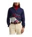 Chemise Manches Longues Motif/style Ski Homme Bleu Marine Blanc Rouge Ralph Lauren-4
