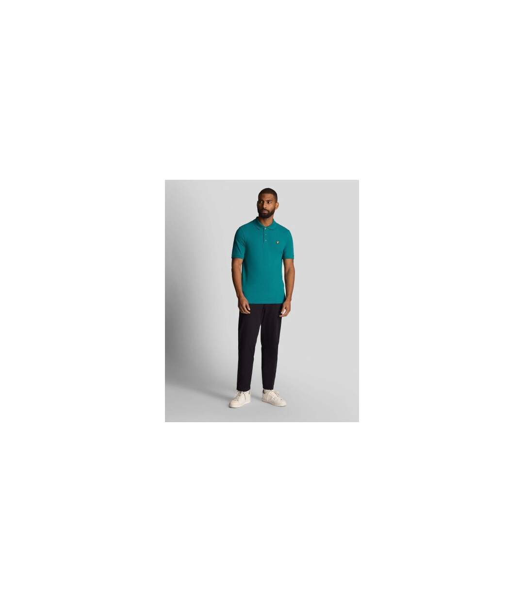 Polo Uni Homme Vert Lyle & Scott-2