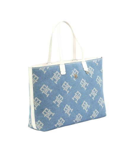 Sac À Main Motif/style Logo Répété Taille Unique Bleu Tommy Hilfiger