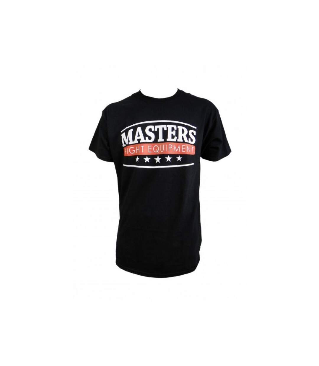 T-shirt Motif/style Logo Homme Noir Blanc Masters-1