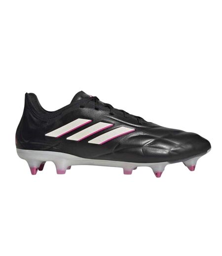 Unisex Adult Copa Pure.1 Leather Soft Ground Football Boots Black Adidas