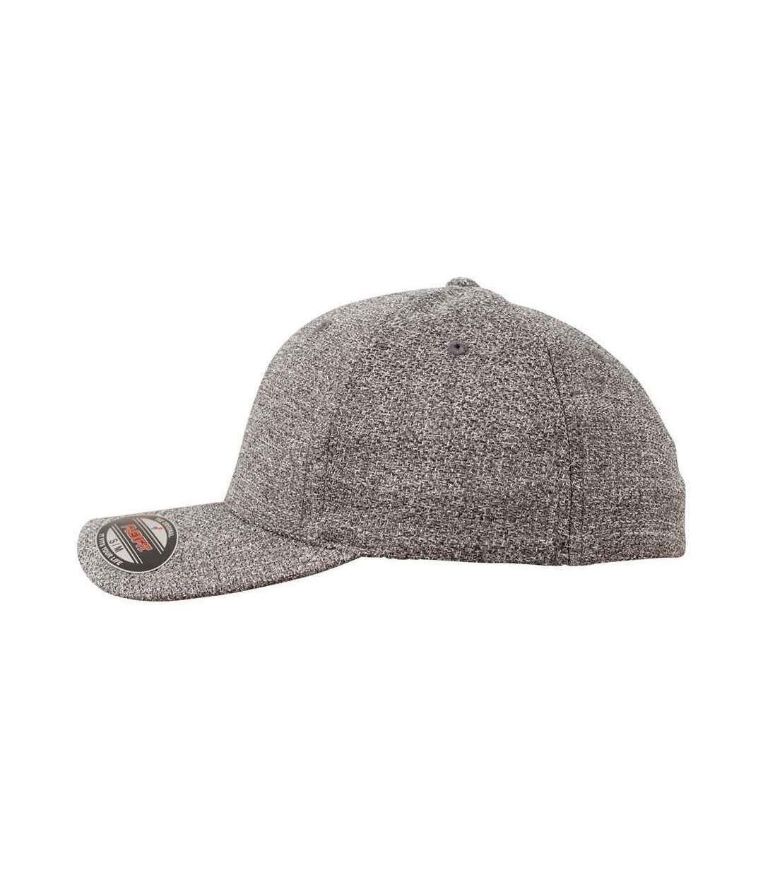 Flexfit Casquette mélangée (Gris chiné foncé) - UTPC4817