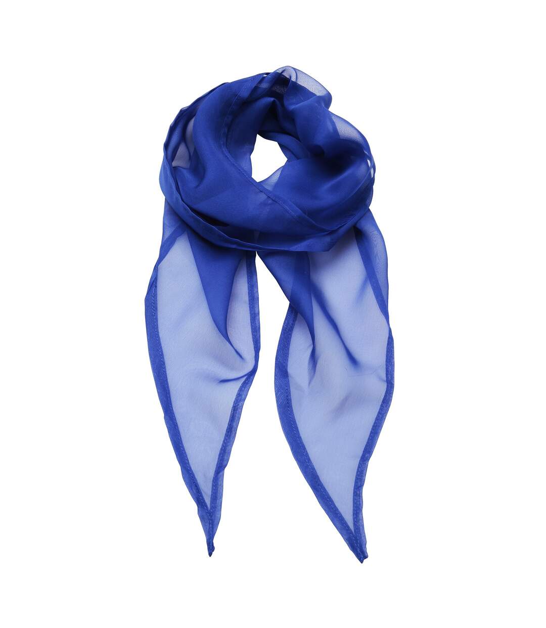 Foulard de travail femme taille unique bleu roi Premier-1