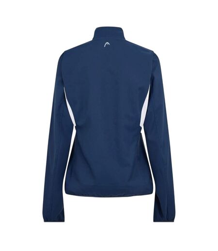 Veste De Survêtement Motif/style Logo Club Femme Bleu Foncé Head