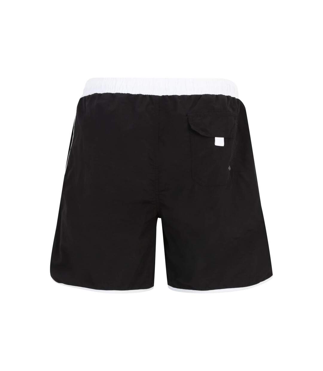 Short De Bain Homme Noir Blanc Urban Classics-2