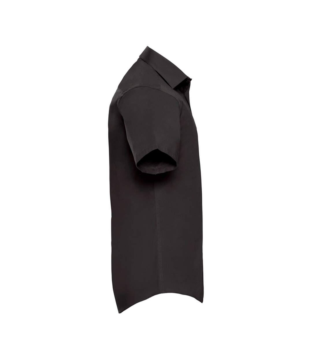 Chemise Manches Courtes Homme Noir Russell Collection-3