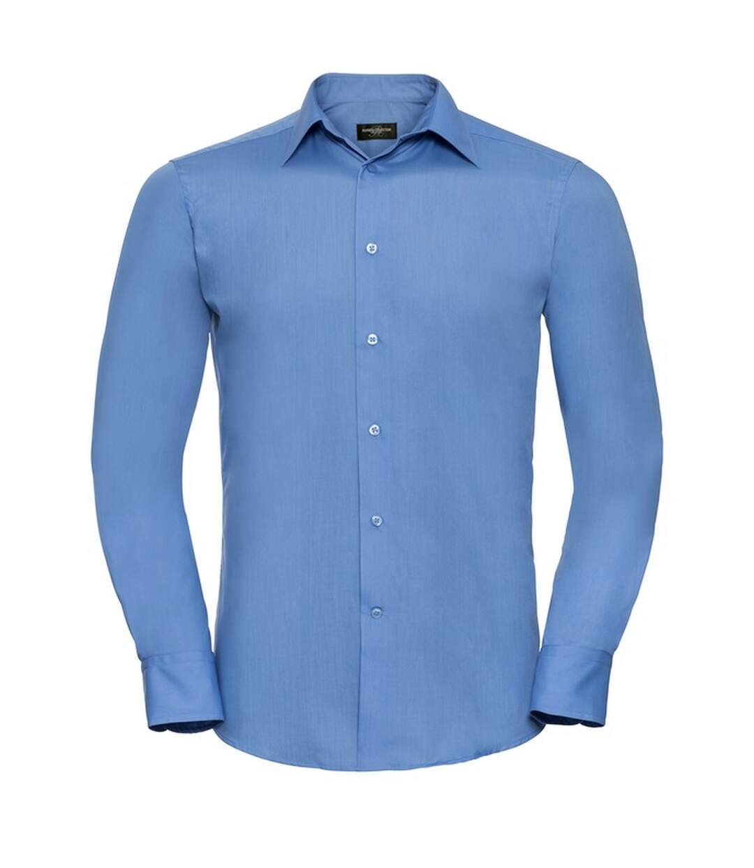 Chemise Manches Longues Homme Bleu Russell Collection-1