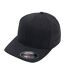 Casquette De Baseball Noir Blanc Flexfit-1
