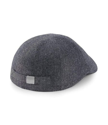 Casquette Gatsby d'été en lin - B621 - bleu