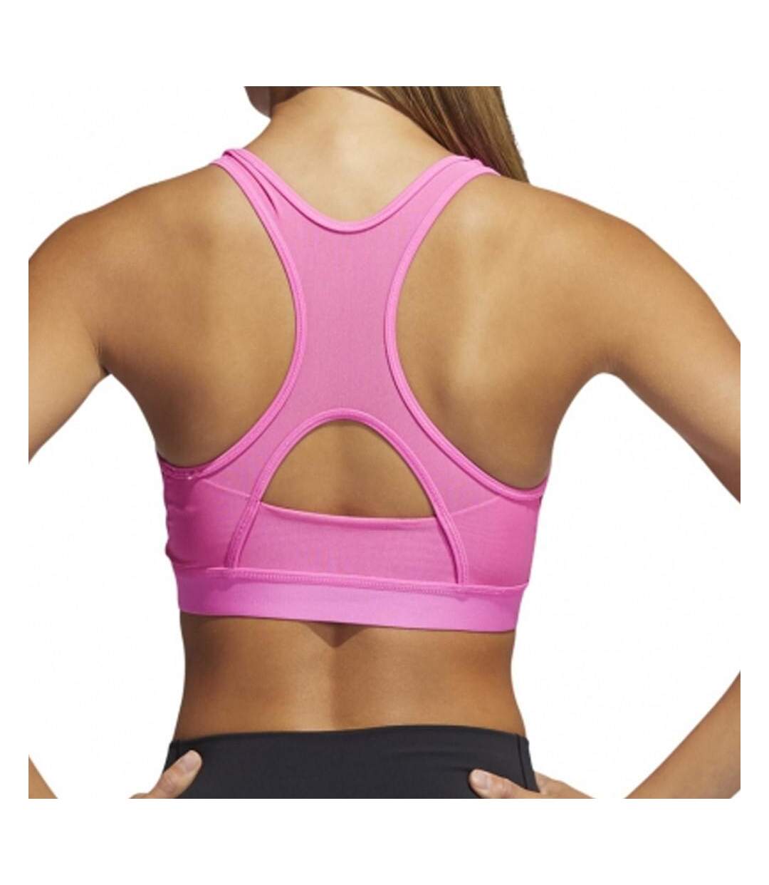 Brassière Rose Femme Adidas Believe - S-2