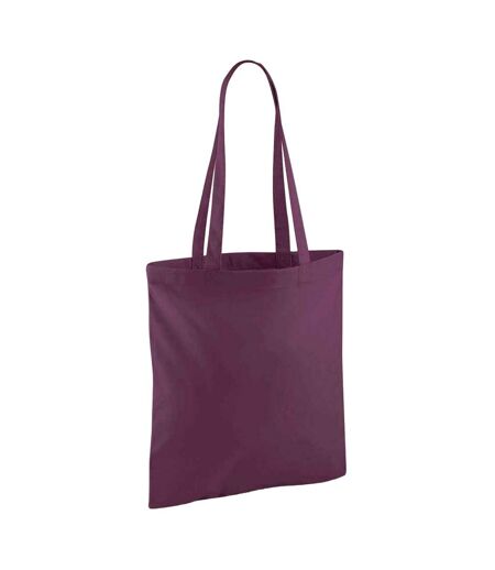 Tote Bag Bag For Life Taille Unique Prune Westford Mill