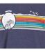T-shirt Lakehouse Homme Bleu Marine Chiné Trespass-3