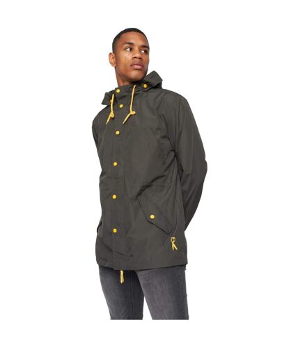 Parka faun homme noir / jaune Ringspun