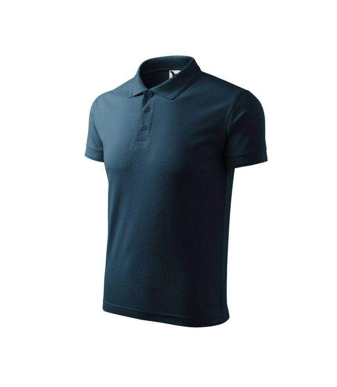 Polo Homme Bleu Marine Foncé Malfini-3