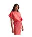 Robe Chemise Motif/style À Pois Tilly Femme Corail Never Fully Dressed-4