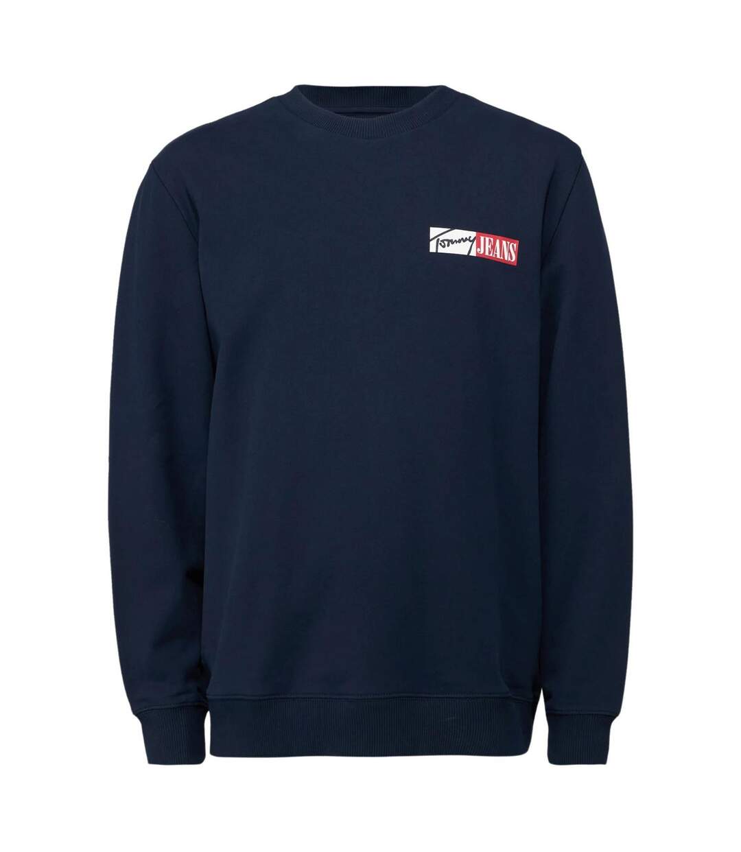 Sweat Motif/style Logo Rectangulaire Homme Bleu Marine Tommy Jeans-2