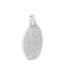 Vase Déco Abstrait Nairobi 46cm Blanc-2