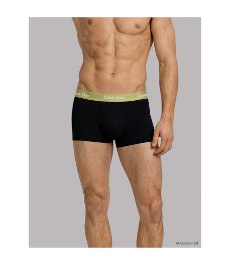 Pack Of 3  Mens Boxer Shorts  Black Ink Blue Calvin Klein