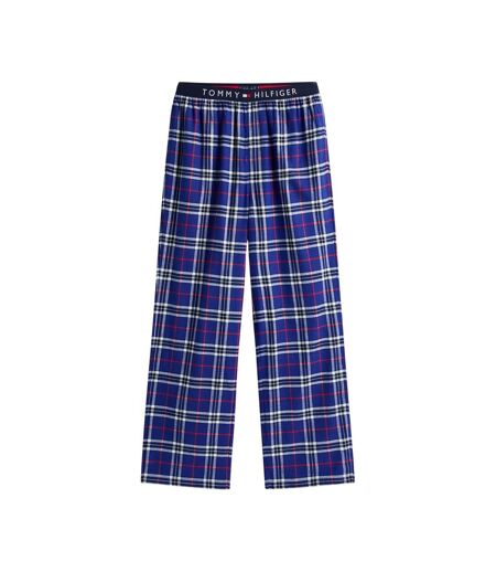 Bas De Pyjama Motif/style Motif Écossais Homme Bleu Tommy Hilfiger