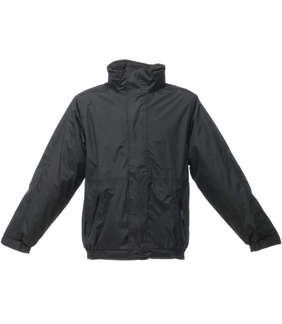 Regatta Mens Dover Waterproof Windproof Jacket (Black/Ash)