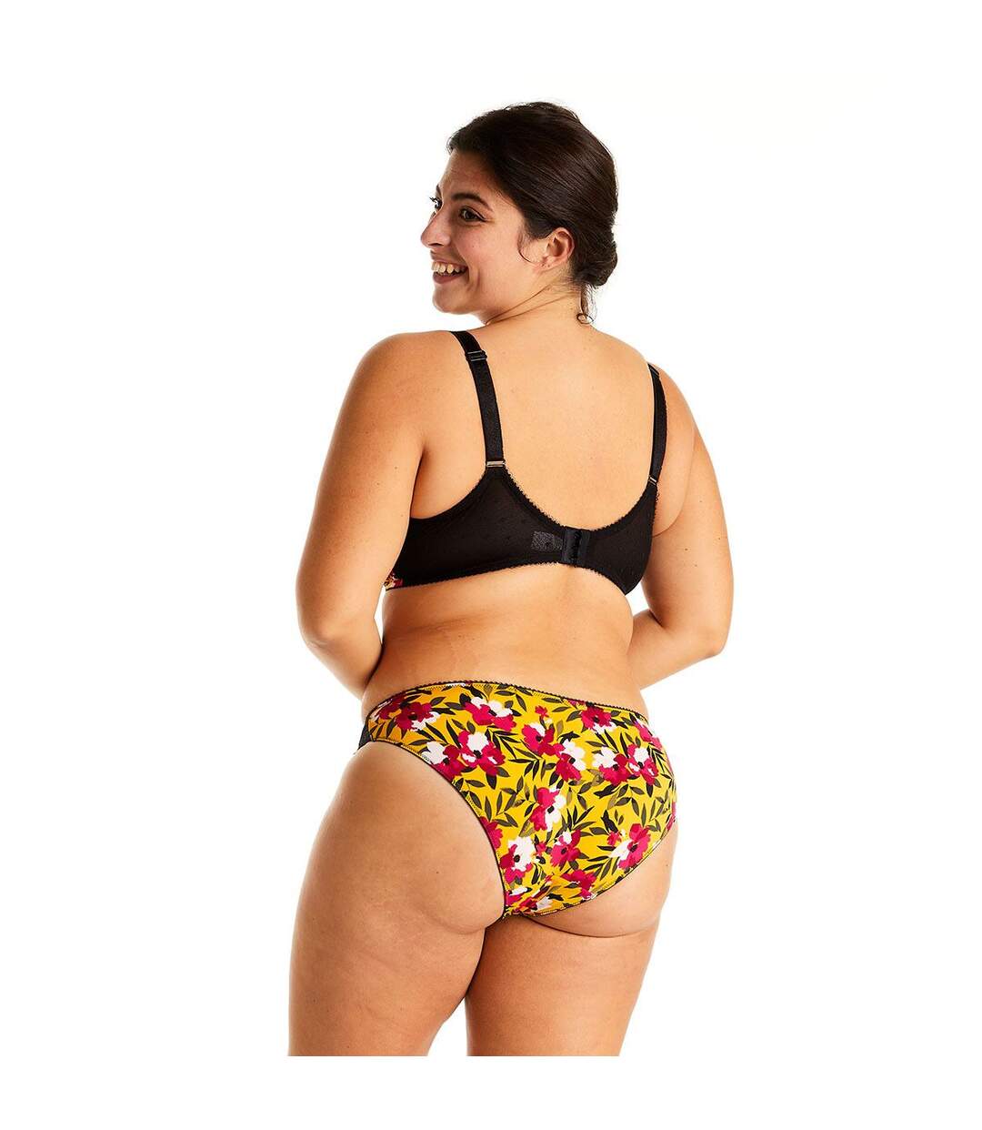 Soutien-gorge à armatures grand maintien jaune Shaker