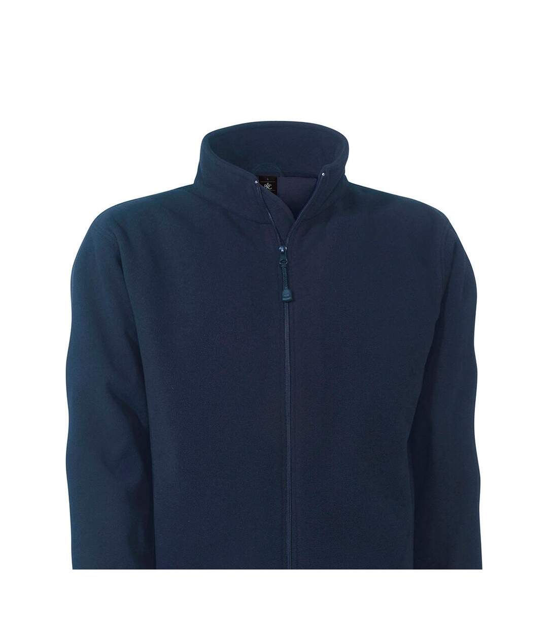 Veste Polaire Homme Bleu Marine B&C-2