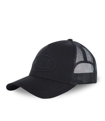 Casquette Von Dutch baseball filet Lofb Noir