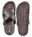 Sandales Mules CROISEE MBS01690 MARRON-4