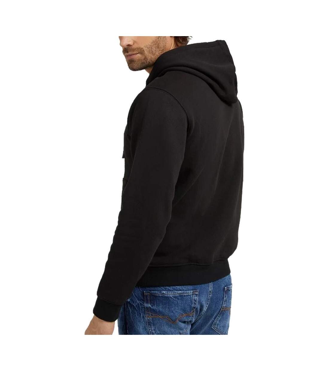 Sweat à capuche Noir Homme Guess Ander - L-2