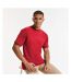 T-shirt À Manches Courtes Homme Rouge Russell-1