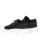 Mens lennart trainers noir / blanc Crosshatch