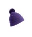Result Winter Essentials Bonnet Pom Pom Junior (Violet) - UTRW7250