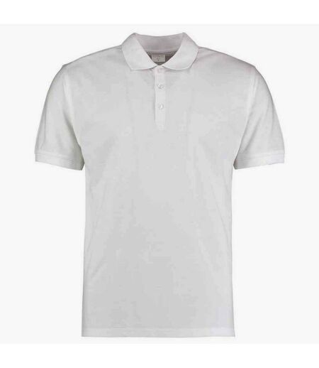 Polo klassic adulte blanc Kustom Kit