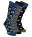 3 Pack Stylish Novelty Gift Box Dress Socks-1