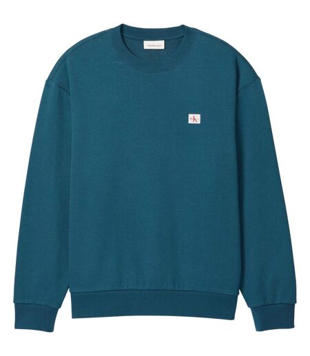 Sweat Homme Bleu Sarcelle Calvin Klein