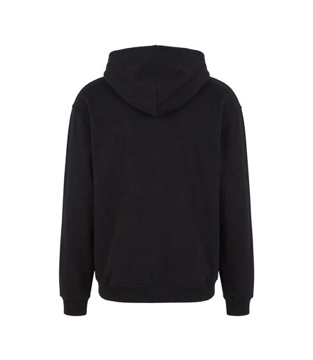Mens Loose Fit Hoodie Black Build Your Brand