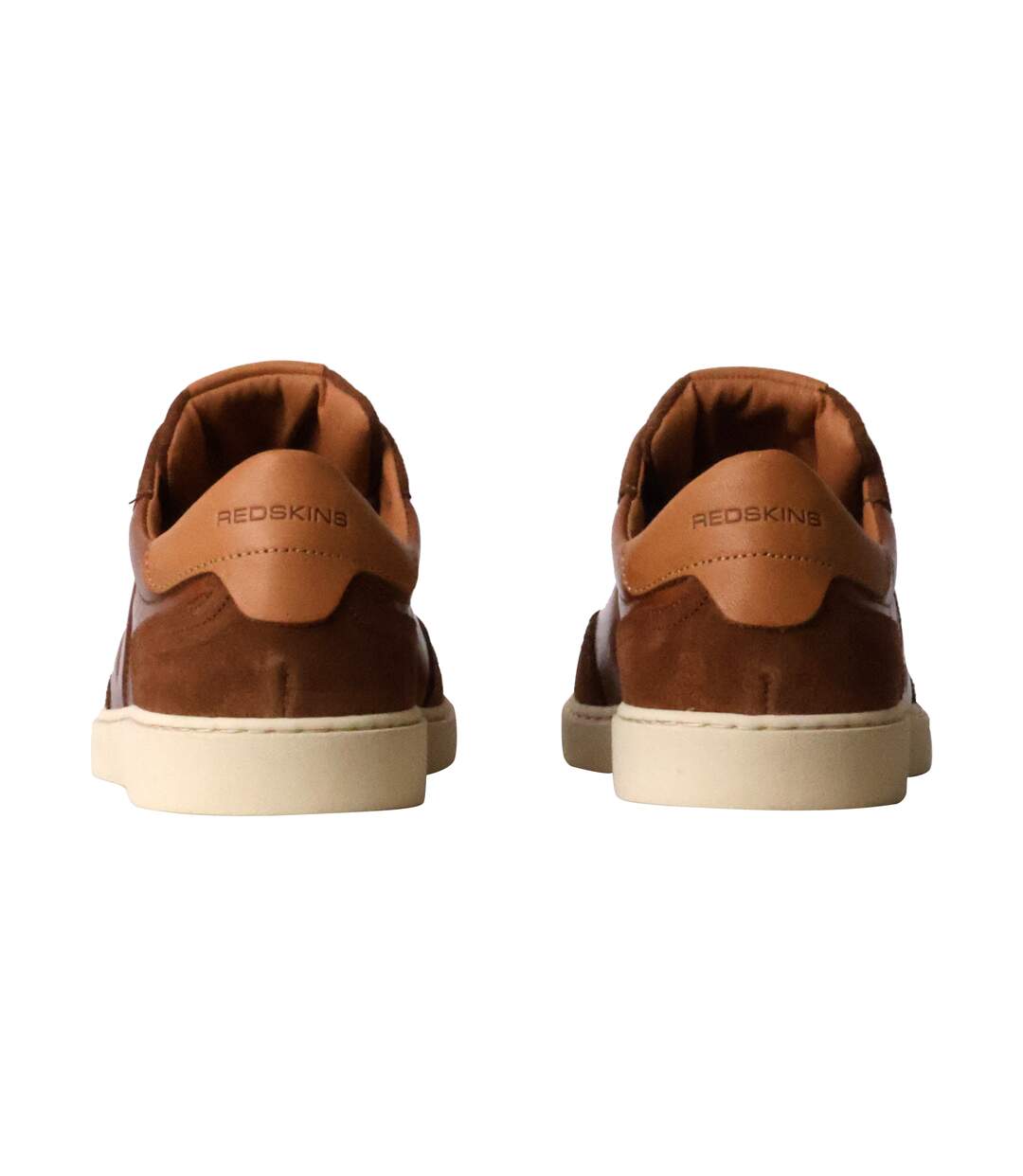 Basket Cuir Redskins Quadri-4