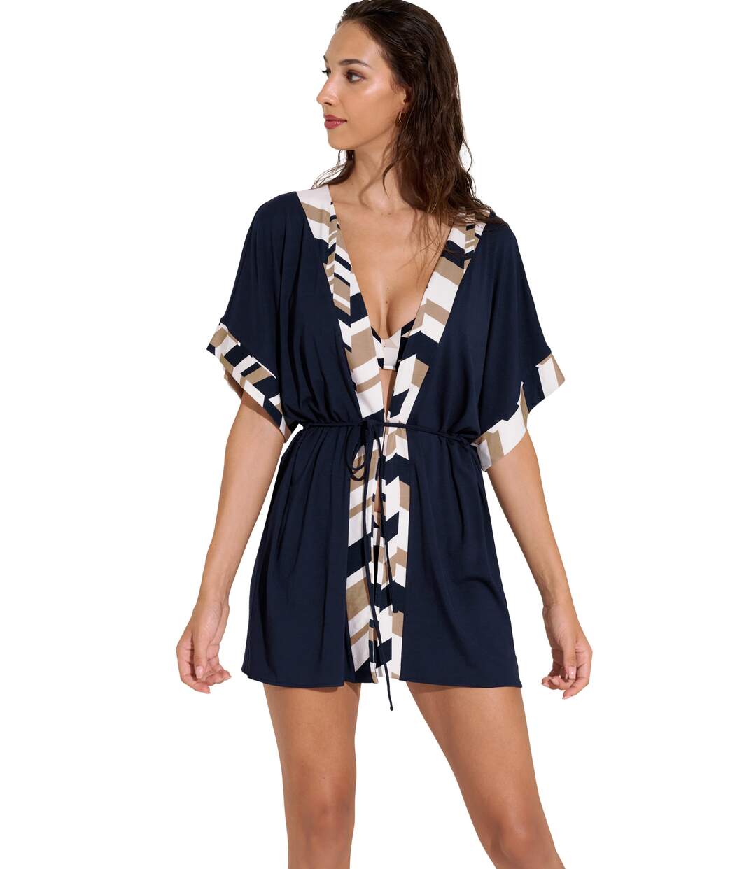 Caftan de plage Toulouse Lisca-1