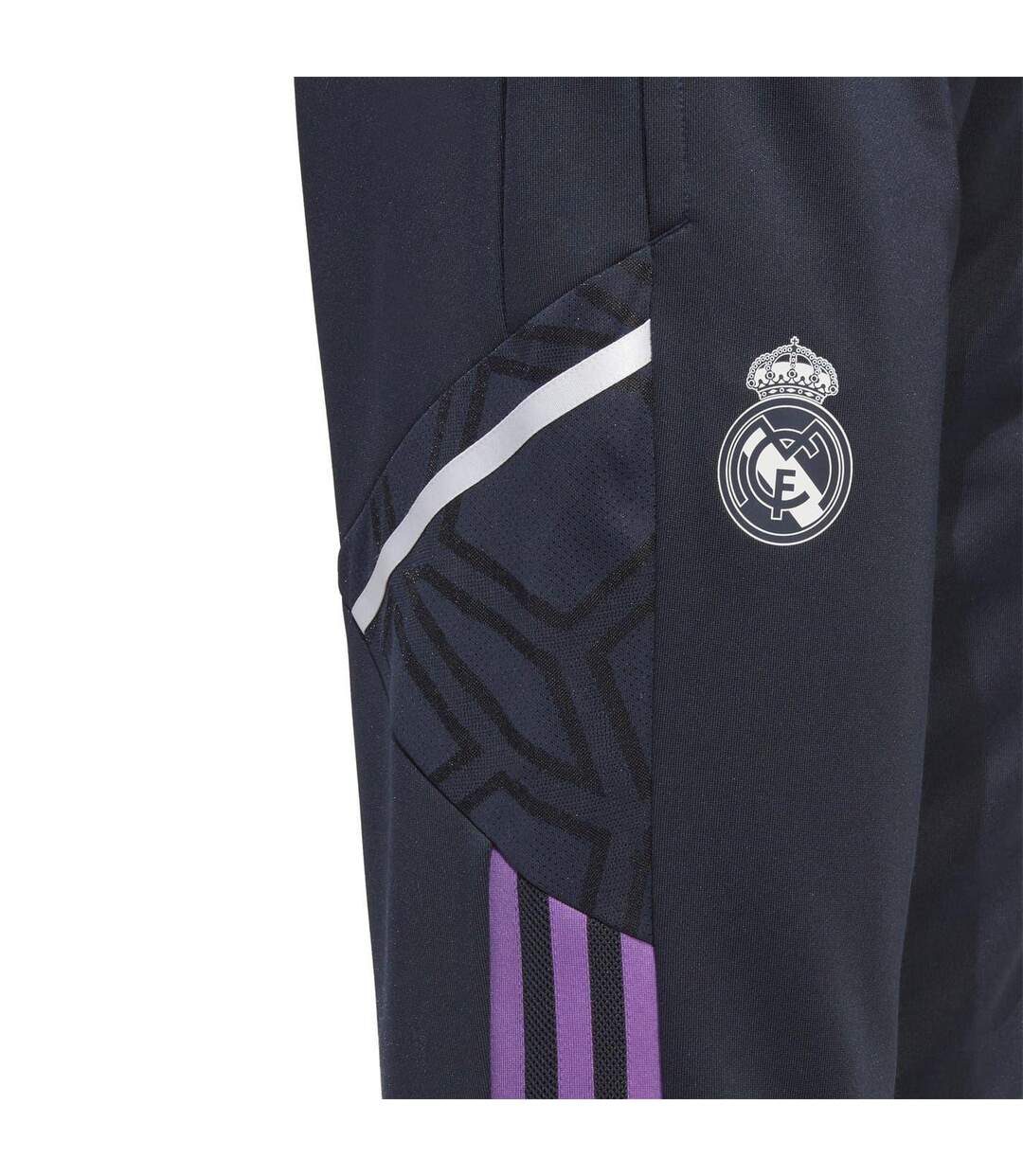 Pantalon De Survêtement Entraînement Motif/style Real Madrid Cf Condivo Femme Bleu Marine Nuit Adidas-4