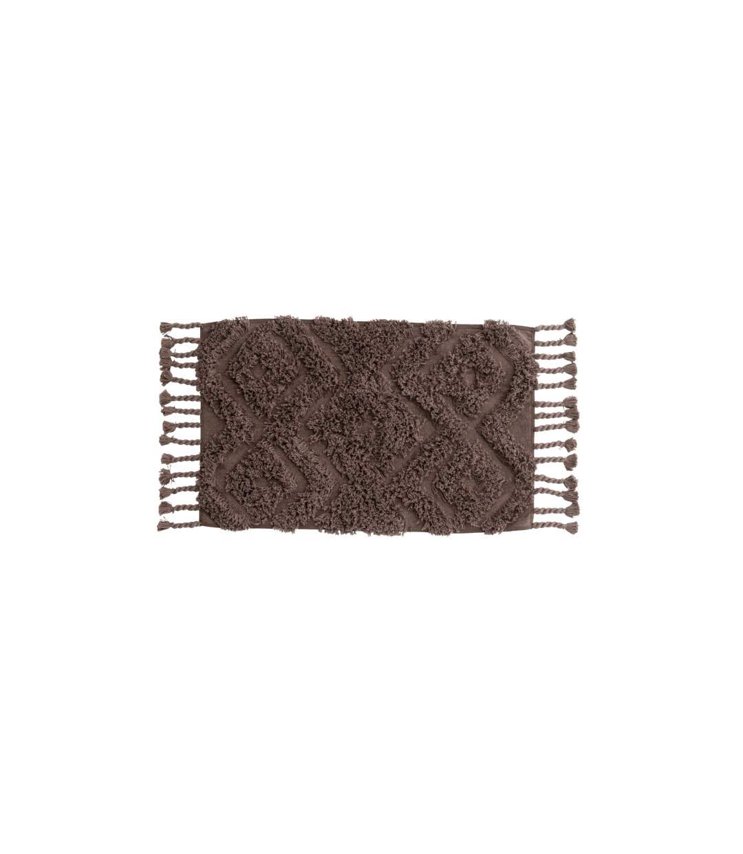 Tapis de Salle de Bain Hilma 50x80cm Marron-1
