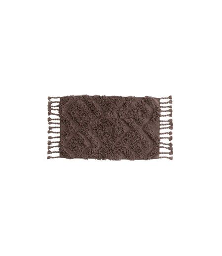 Tapis de Salle de Bain Hilma 50x80cm Marron