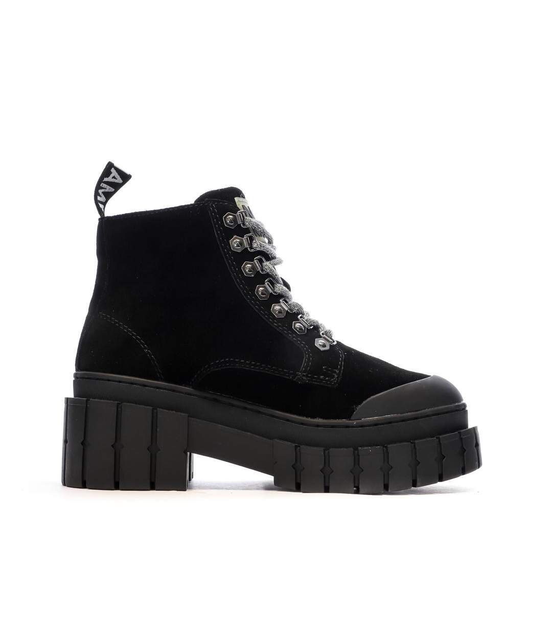 Boots noires femme no name  kross low knxe-vs04-15-2
