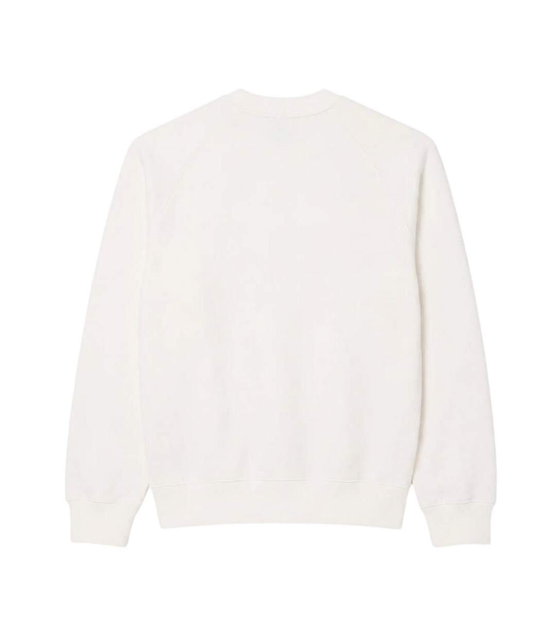 Sweat Motif/style Imprimé Brevet Homme Crème Lacoste-3