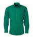 chemise popeline manches longues - JN678 - homme - vert irlandais